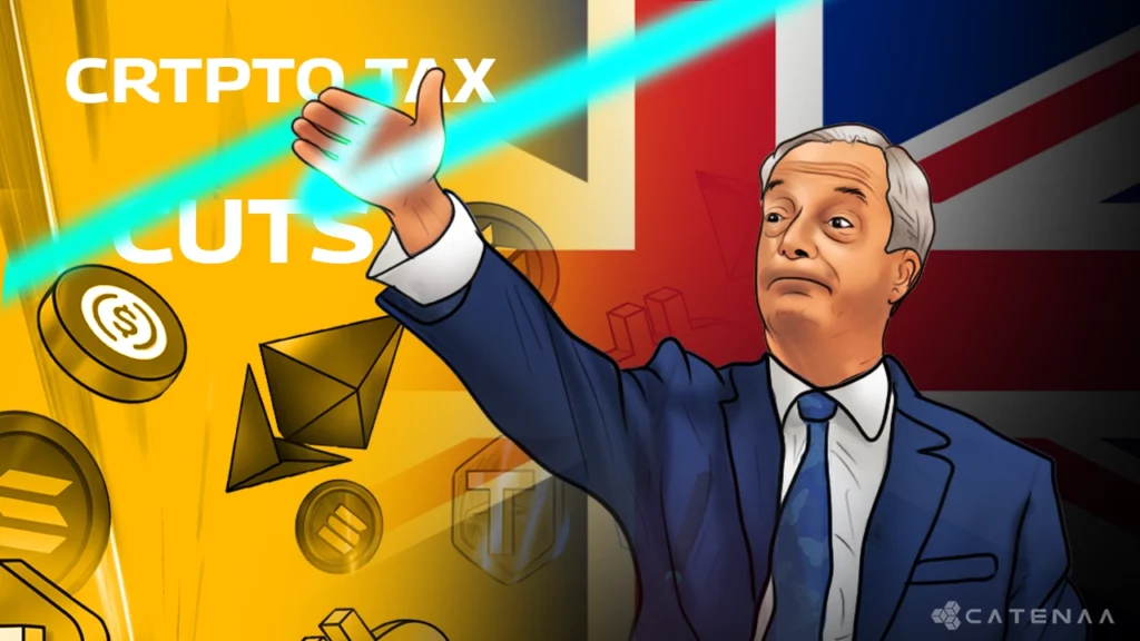 Farage proposes UK Bitcoin reserve and crypto tax cuts