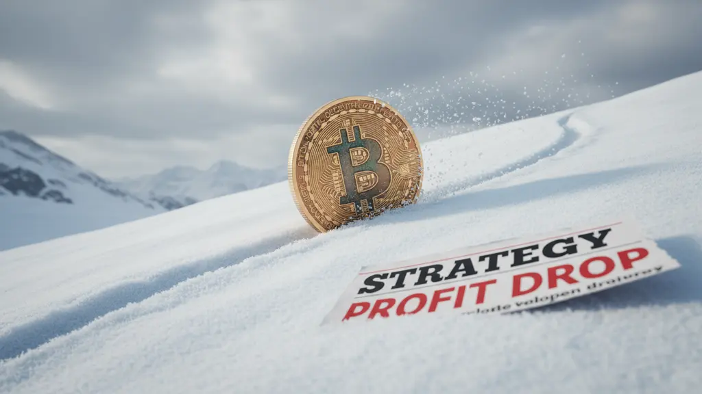 Strategy Profit Falls as Bitcoin Rally Slows mNAV Low