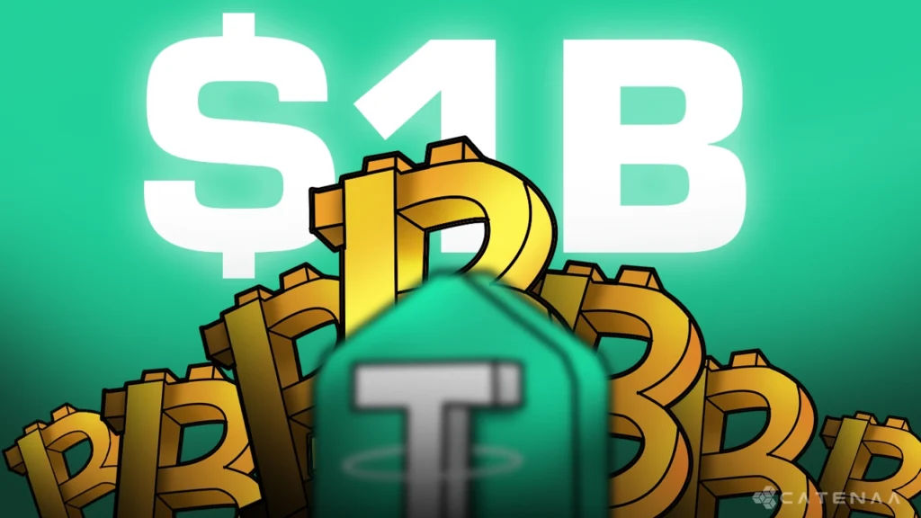 Tether Moves $1B in Bitcoin to Reserves, Holdings Top 109K BTC