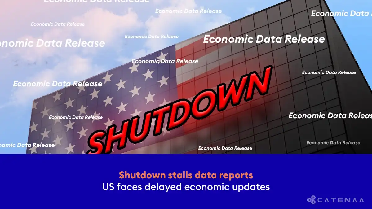 US Shutdown Risks Delaying Key Economic Data Release
