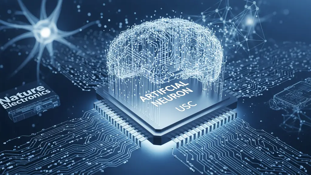 Researchers at the University of Southern California have developed artificial neurons that replicate the behavior of real brain cells