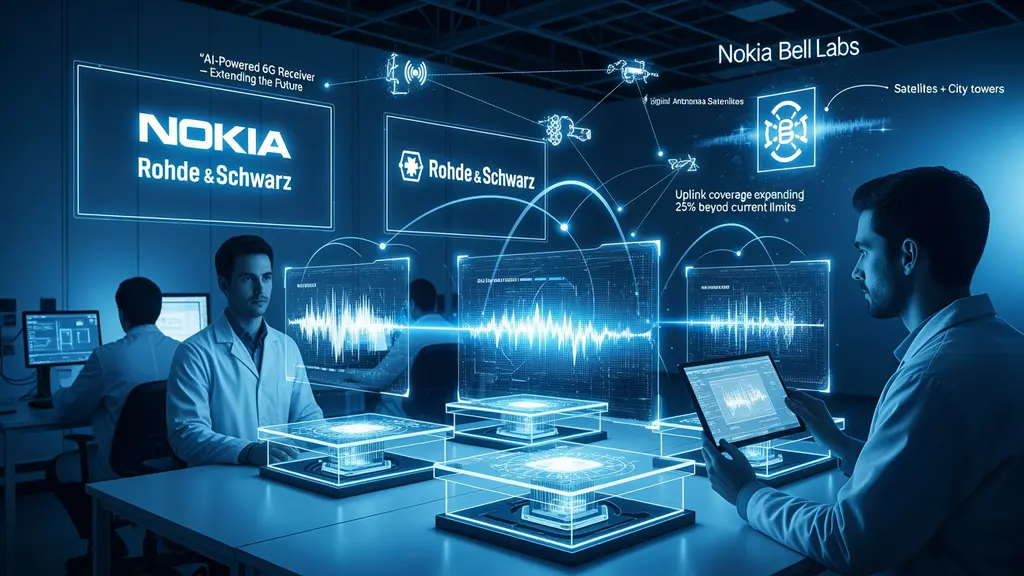 Nokia has unveiled an artificial intelligence-powered 6G receiver designed to extend network coverage and reduce deployment costs