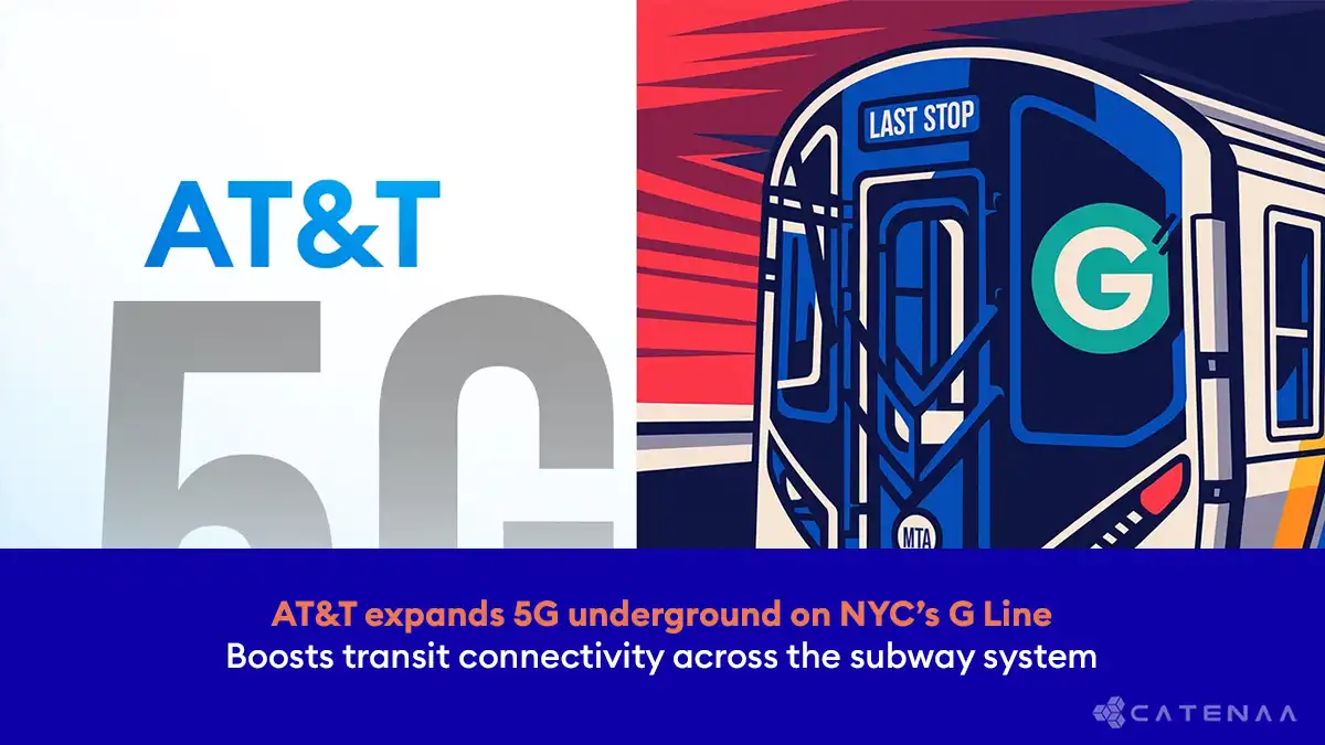 AT&T Expands 5G Coverage Underground on NYC G Line