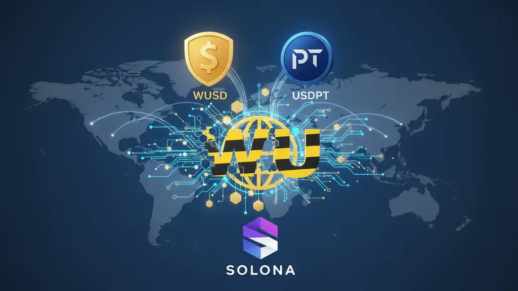 Western Union Trademarks WUUSD Following Solana Launch