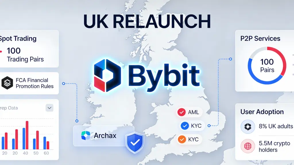 Bybit relaunches UK crypto platform
