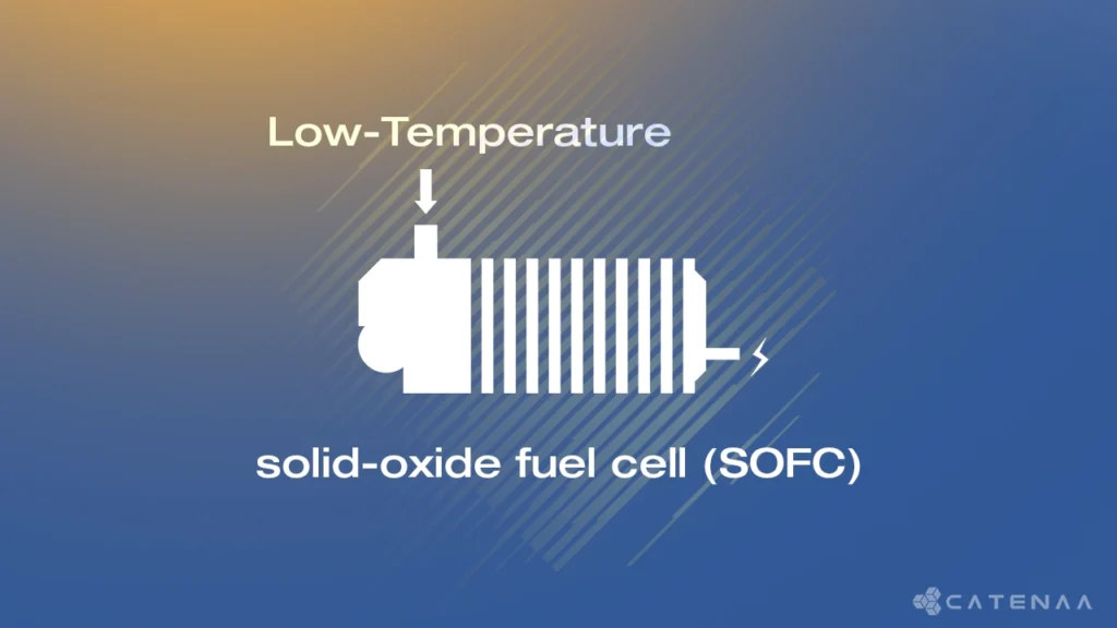 Kyushu University researchers showcasing a low-temperature solid oxide fuel cell designed for efficient hydrogen power