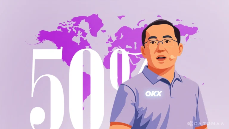 OKX CEO Sees 50% of Global Economy on Blockchain