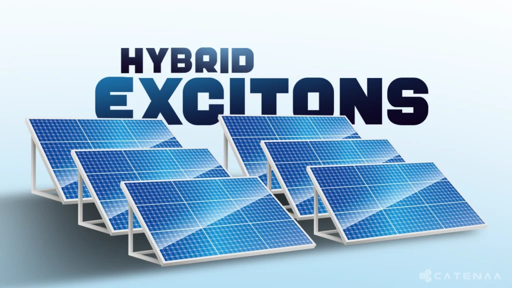 Hybrid excitons boost solar efficiency