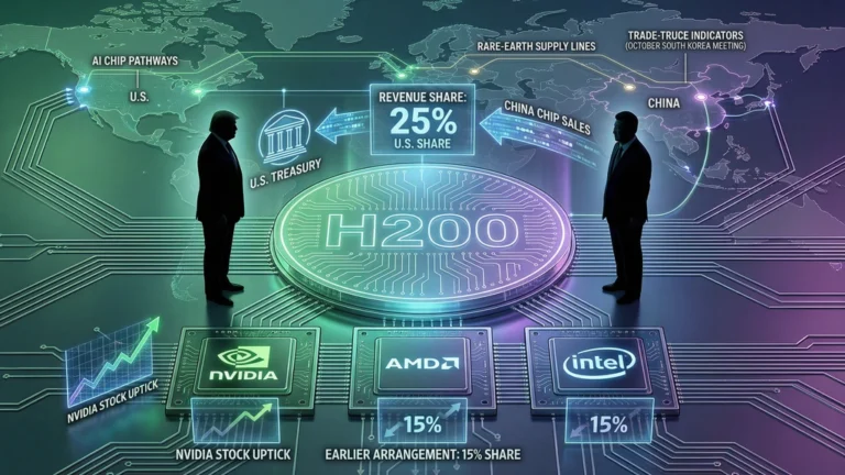 Trump Approves Nvidia H200 AI Chip Sales to China With Revenue Cut