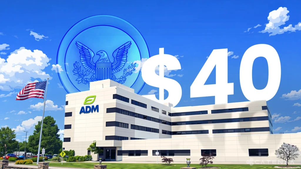 ADM pays $40M in SEC settlement