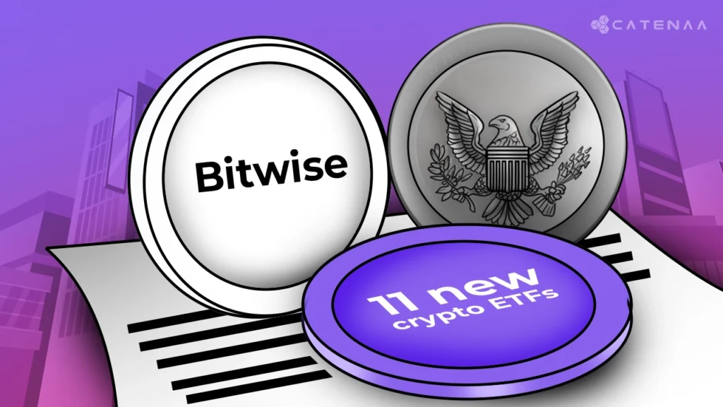 Bitwise files for crypto ETFs