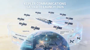 Canadian Startup Kepler Expands Satellite Network with SpaceX Launch