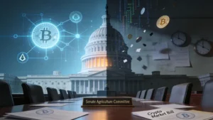 Senate Crypto Market Bill Advances but Lacks Bipartisan Support