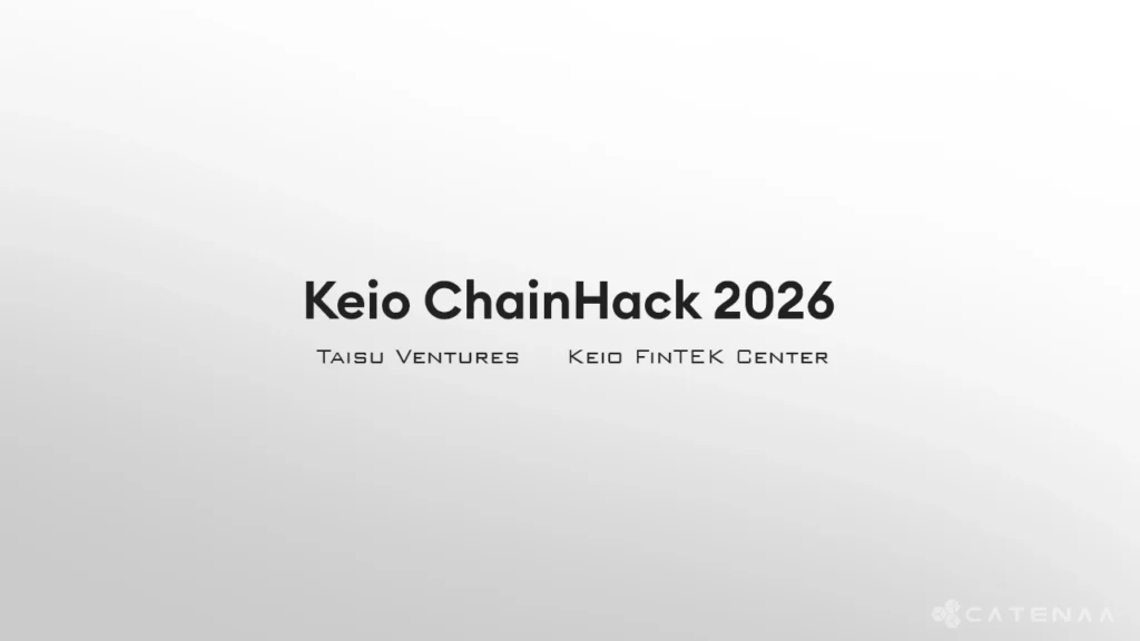 Keio ChainHack 2026 event