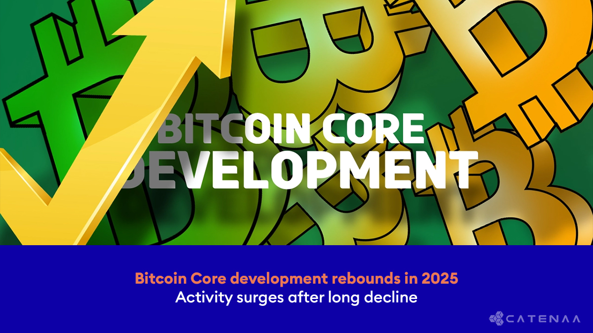 Bitcoin Core Development Rebounds in 2025