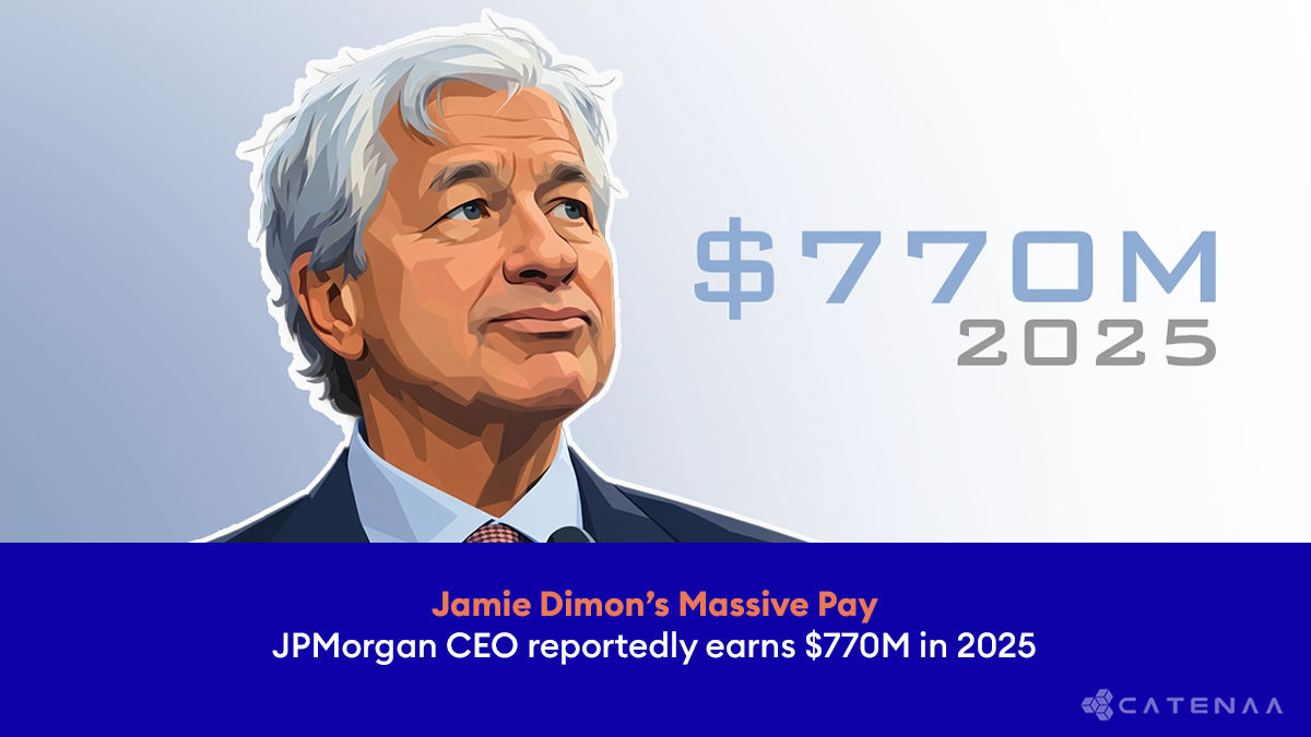 JPMorgan CEO Jamie Dimon Earned $770M in 2025