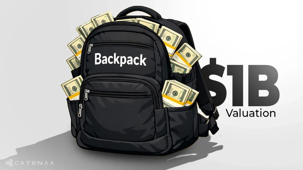 Backpack exchange hits $1B valuation