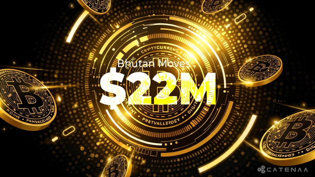 Bhutan moves $22M in Bitcoin