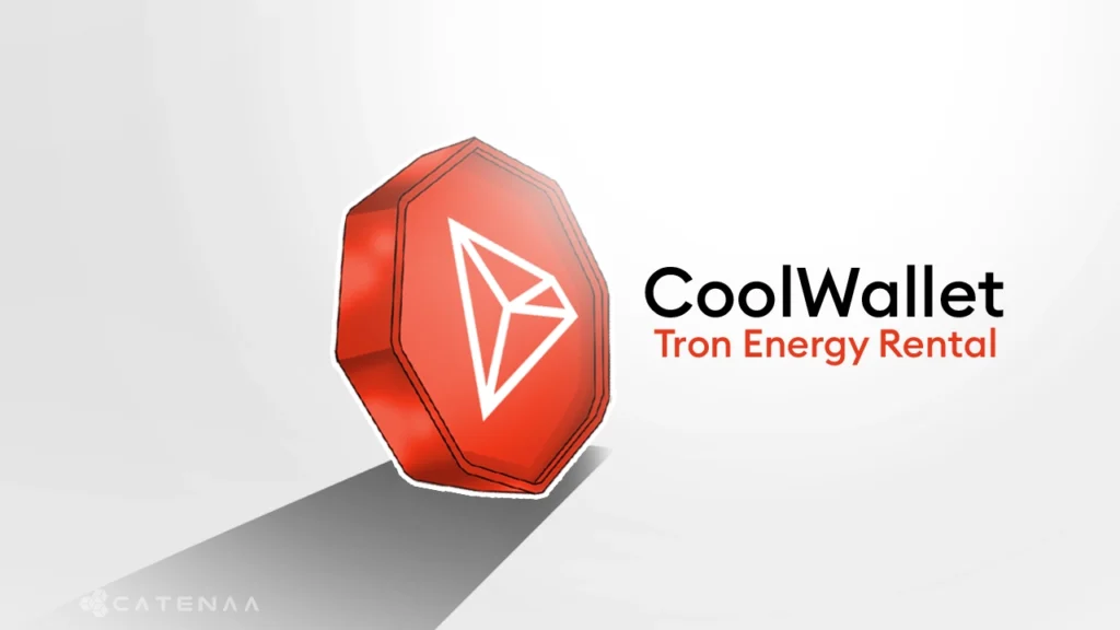 CoolWallet adds TRON energy rental