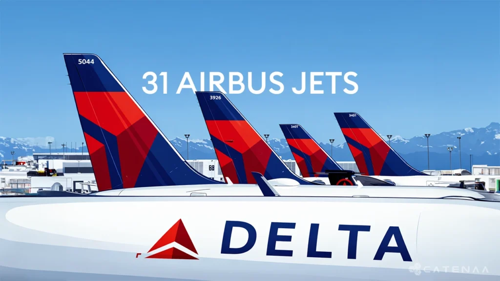 Delta orders new Airbus long-haul jets