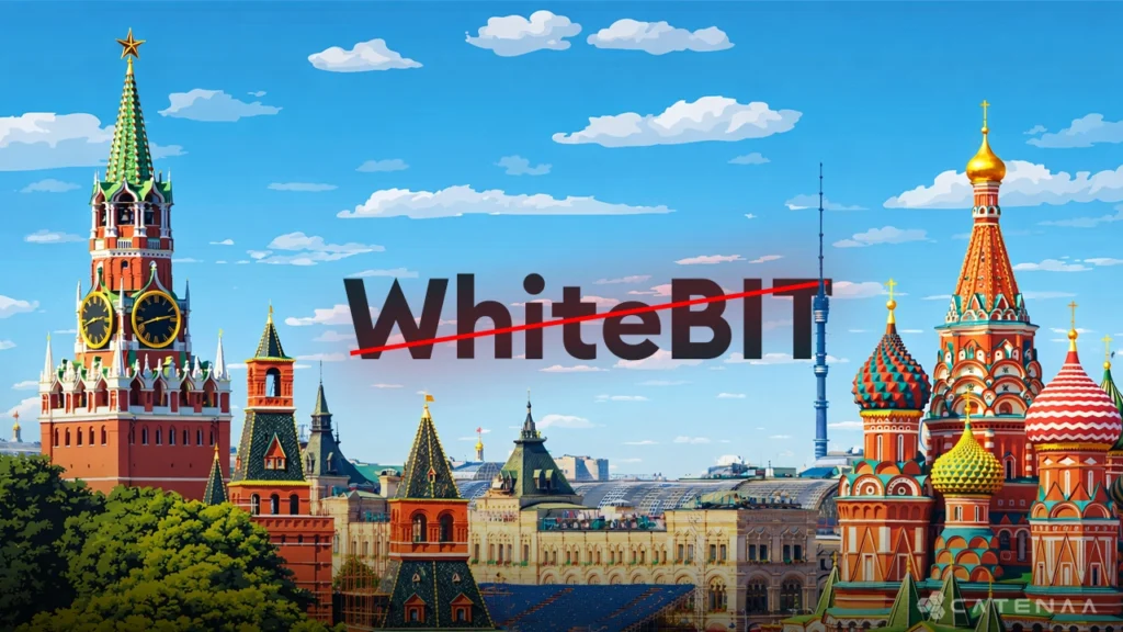 Russia bans WhiteBIT exchange