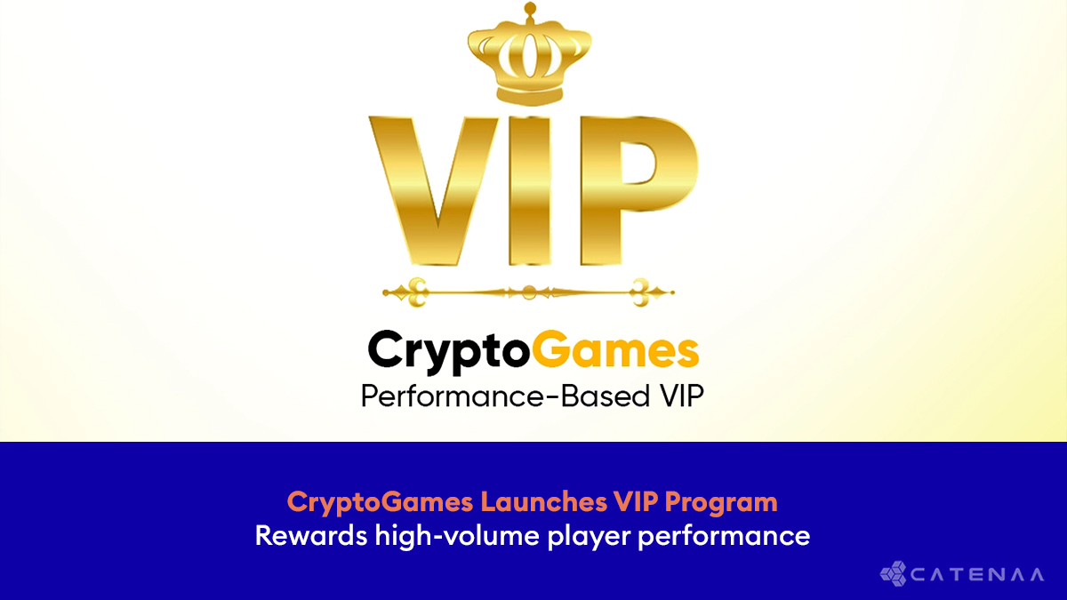 CryptoGames Debuts Performance‑Based VIP