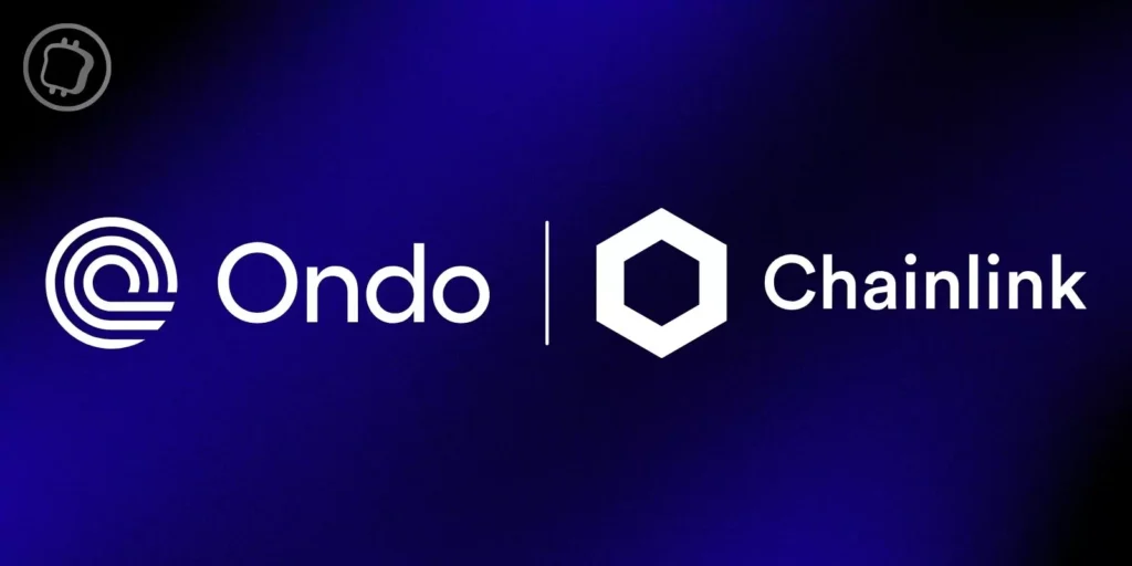Chainlink feeds Ondo tokenized US stocks on Ethereum blockchain