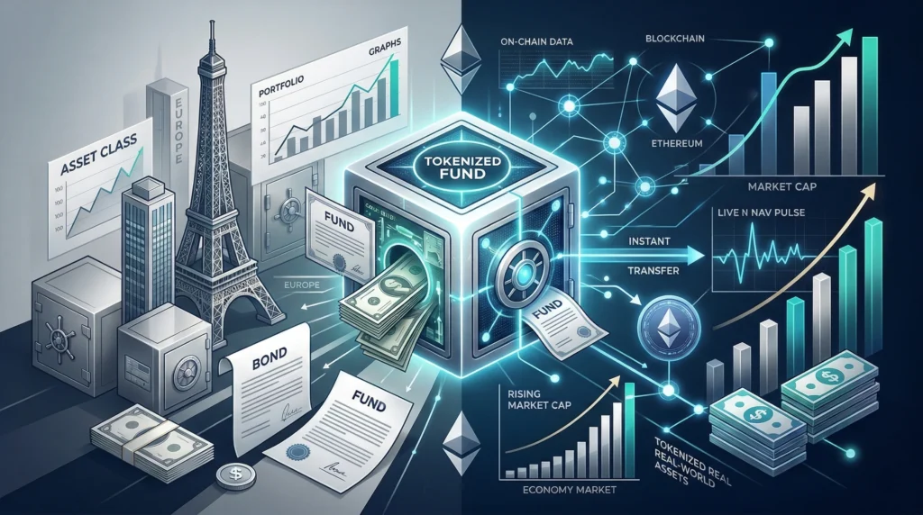 Amundi tokenized fund SAFO launching on Ethereum and Stellar blockchain networks for on-chain cash management