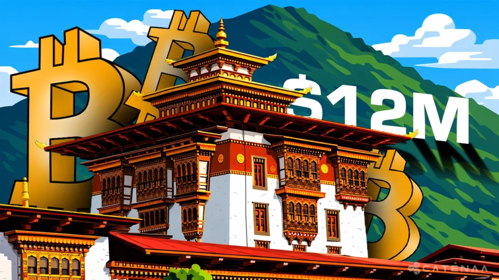 Bhutan increases bitcoin outflows