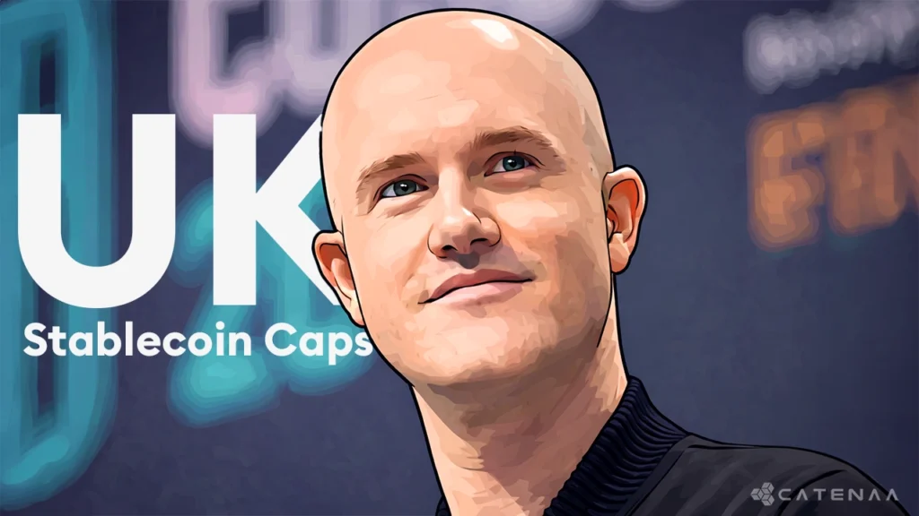 Coinbase CEO on UK stablecoin limits