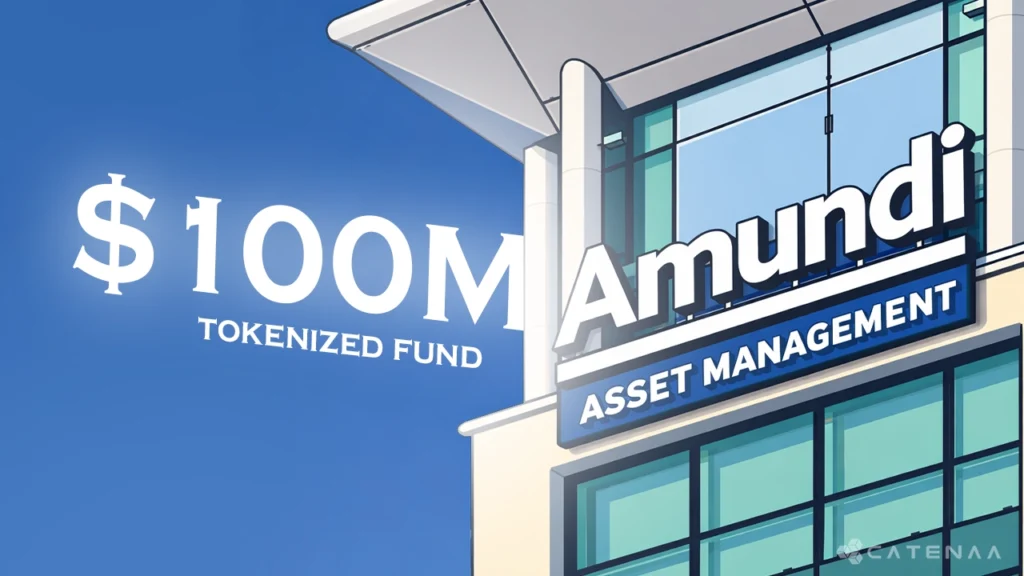 Amundi unveils $100M tokenized fund