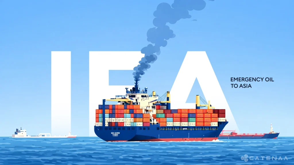 IEA Emergency Oil to Flow in Asia First