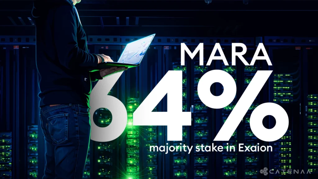 MARA completes majority stake in Exaion