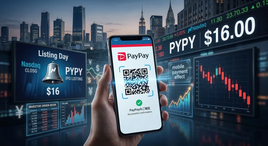 SoftBank-Backed PayPay Prices U.S. IPO at $16 Per Share