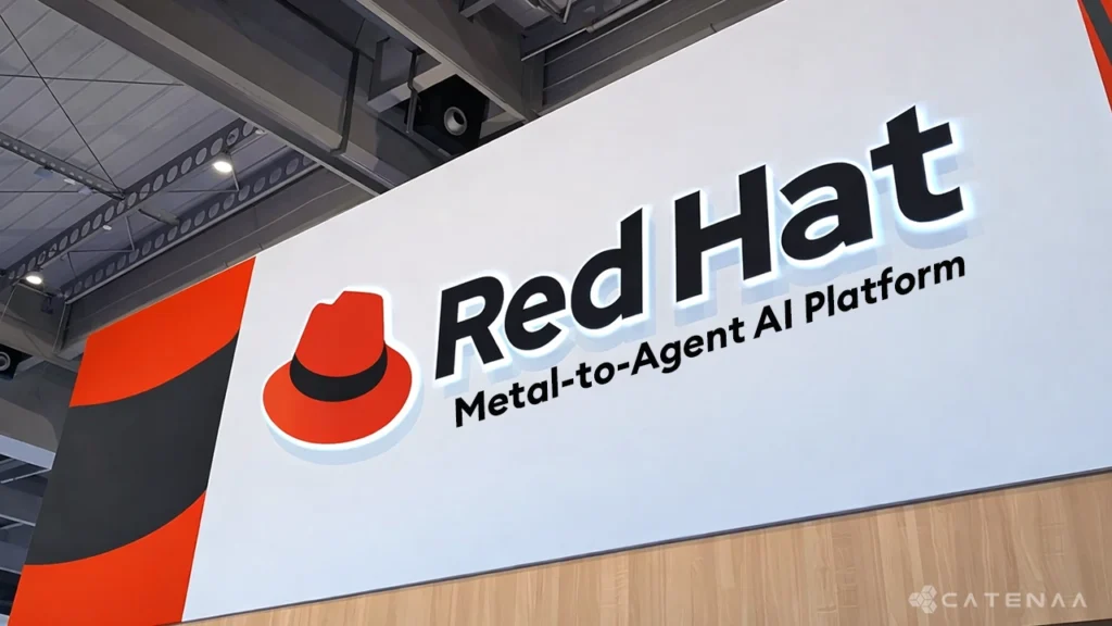 Red Hat metal-to-agent AI platform graphic