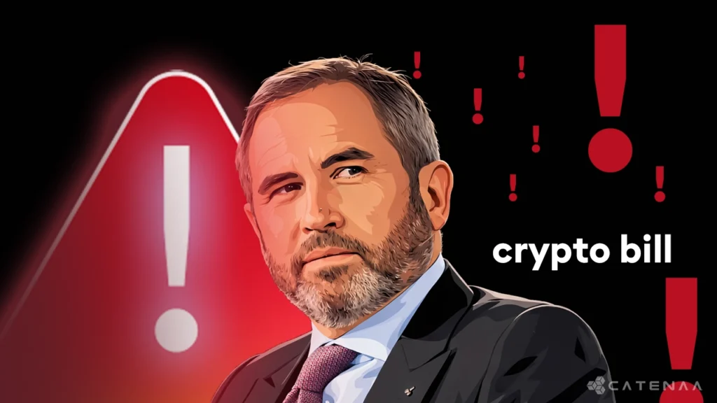 Ripple CEO warns on crypto legislation