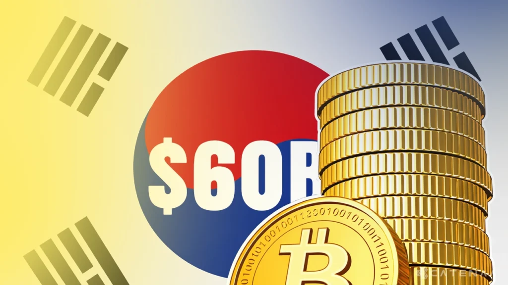 South Korea crypto outflows rise