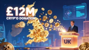 Tether Investor Gives £12M to UK Reform Party