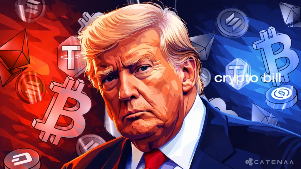 Trump urges Congress on crypto policy