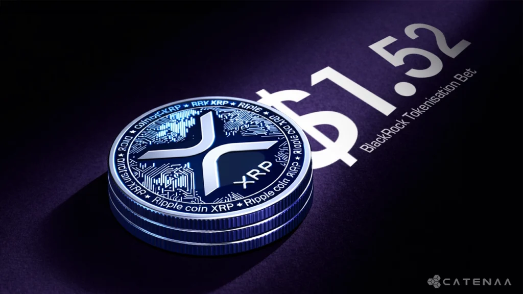 XRP Tops $1.52 on BlackRock Tokenization Bet