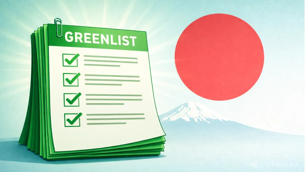 Japan Green List: 31 Tokens Now Regulated