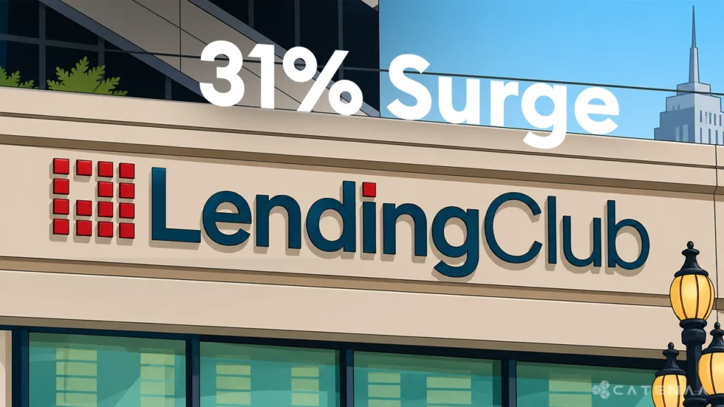 LendingClub: 31% Surge, Eyes $500B Market
