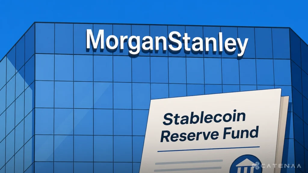 Morgan Stanley stablecoin reserve fund launch