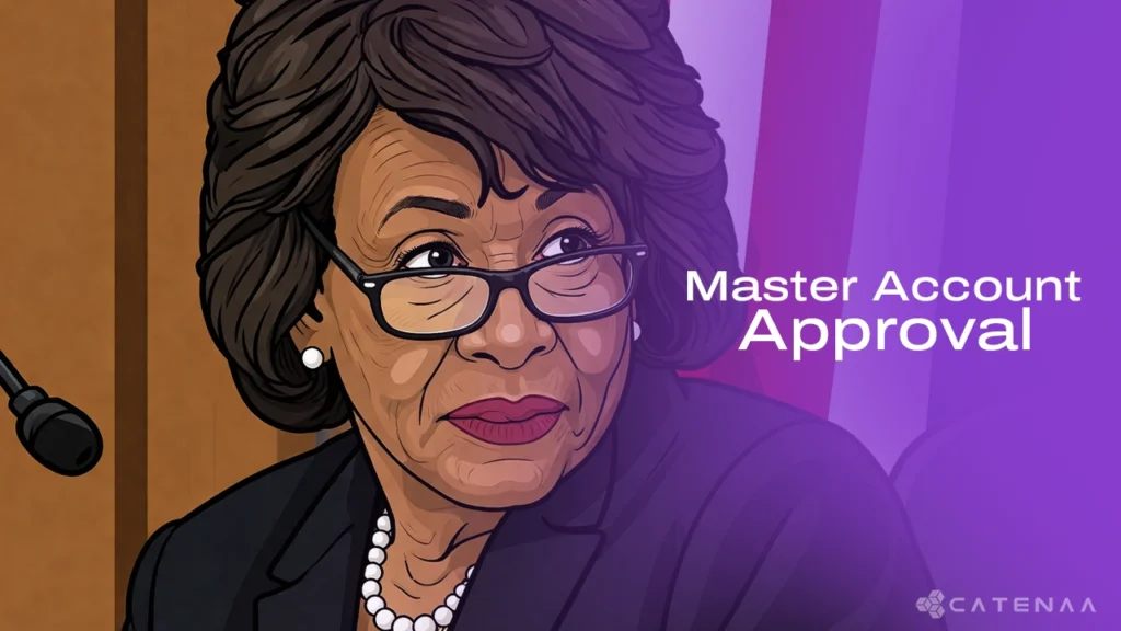 Rep. Waters Demands Details on Kraken Fed Master Account Approval