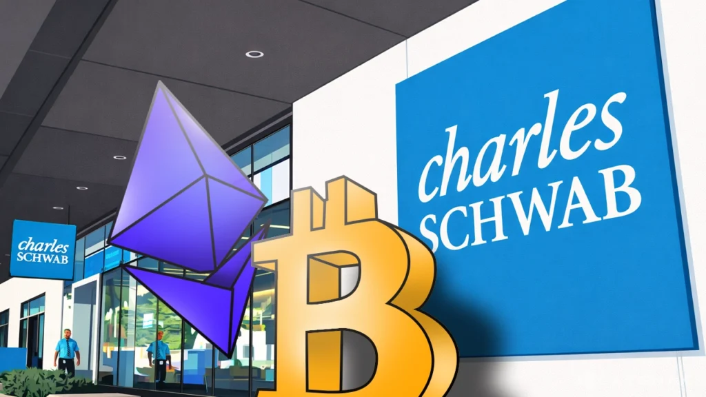 Schwab to Offer Direct Bitcoin, Ether Trading