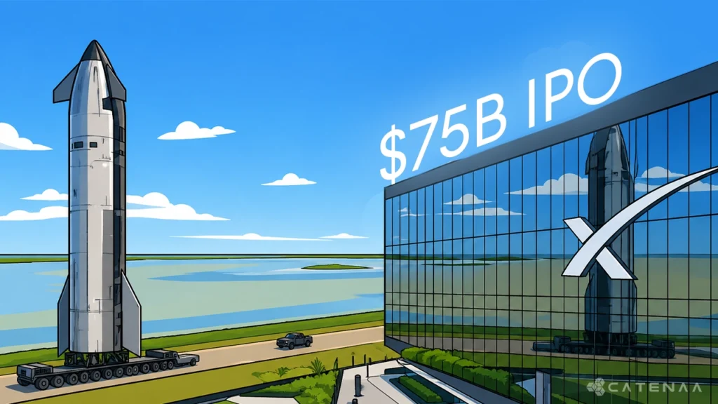 SpaceX's $75B IPO: A Crypto Liquidity Drain