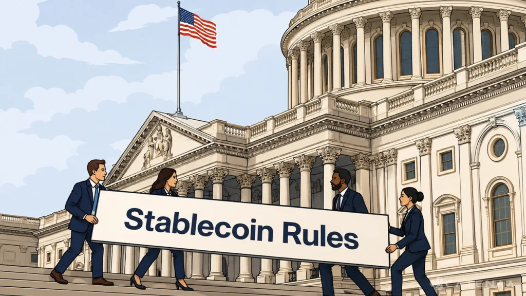Banks push Senate on stablecoin rules