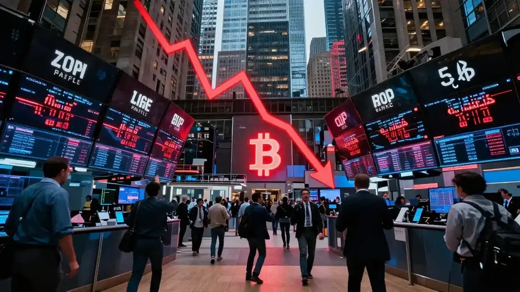 Bitcoin dips below 77000