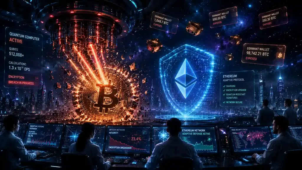 Bitcoin faces quantum computing threat