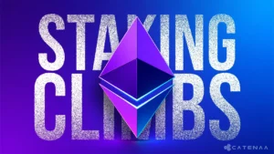 Ethereum Staking Climbs Despite Price Drop